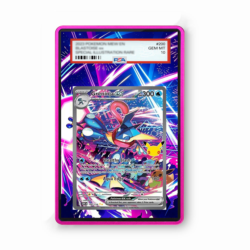 Greninja ex 148/128 30th Anniversary - Gradeguardian Extended Artwork For Psa / Cgc / Bgs / Tag
