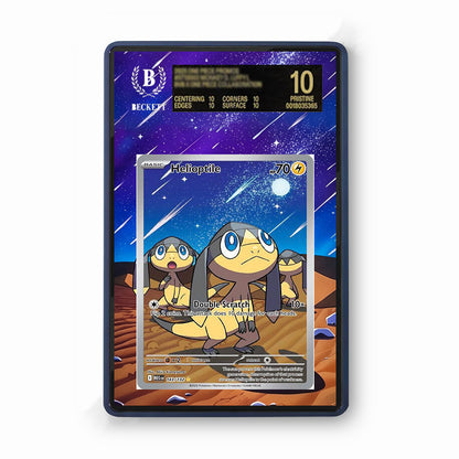 Helioptile 143/128 30th Anniversary - Gradeguardian Extended Artwork For Psa / Cgc / Bgs / Tag