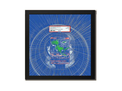 RGB Mew ( Blue ) 30th Anniversary - Extended Artwork Metal Frame