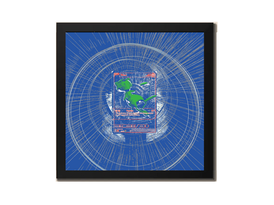 RGB Mew ( Blue ) 30th Anniversary - Extended Artwork Metal Frame