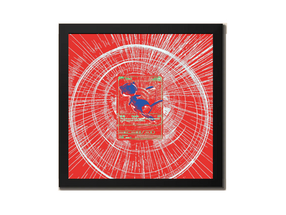 RGB Mew ( RED ) 30th Anniversary - Extended Artwork Metal Frame