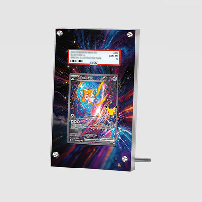Jirachi ex 155/128 30th Anniversary - Pokémon Extended Artwork Protective Card Display Case Psa/cgc/tag/raw