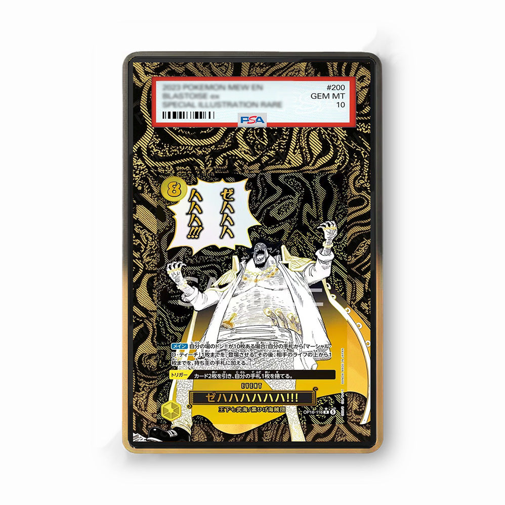 Zehahahahaha! OP16-116 - Gradeguardian Extended Artwork For Psa / Cgc / Bgs / Tag