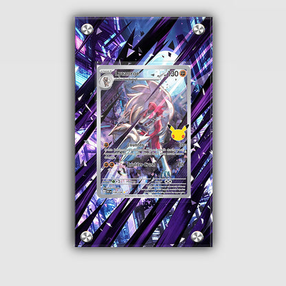 Lycanroc 138/128 30th Anniversary - Pokémon Extended Artwork Protective Card Display Case Psa/cgc/tag/raw