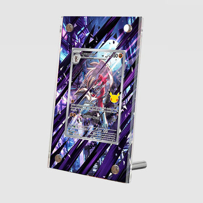 Lycanroc 138/128 30th Anniversary - Pokémon Extended Artwork Protective Card Display Case Psa/cgc/tag/raw
