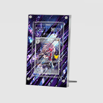 Lycanroc 138/128 30th Anniversary - Pokémon Extended Artwork Protective Card Display Case Psa/cgc/tag/raw