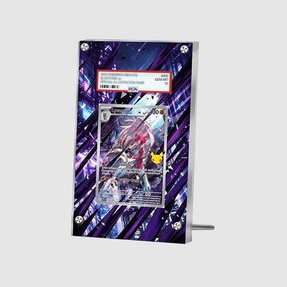 Lycanroc 138/128 30th Anniversary - Pokémon Extended Artwork Protective Card Display Case Psa/cgc/tag/raw