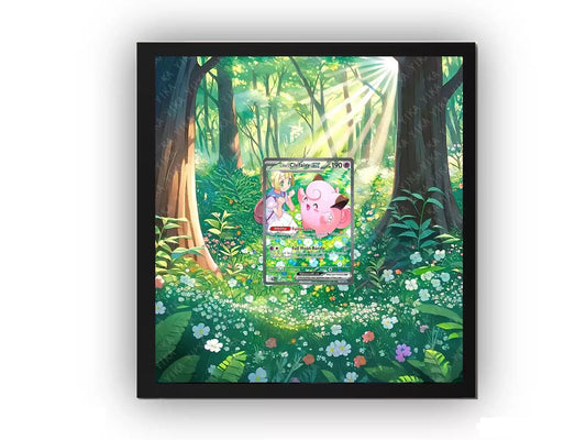 Lillie's Clefairy ex - Extended artwork Metal Frame