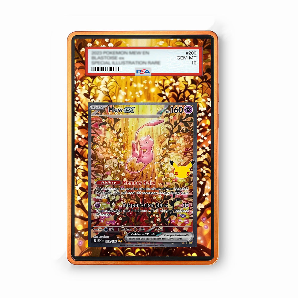 Mew 152/128 30th Anniversary - Gradeguardian Extended Artwork For Psa / Cgc / Bgs / Tag