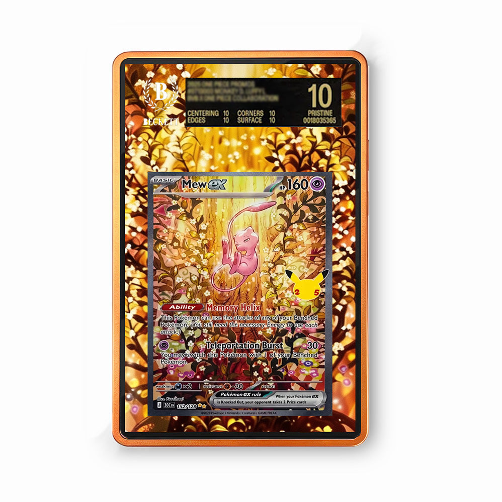 Mew 152/128 30th Anniversary - Gradeguardian Extended Artwork For Psa / Cgc / Bgs / Tag