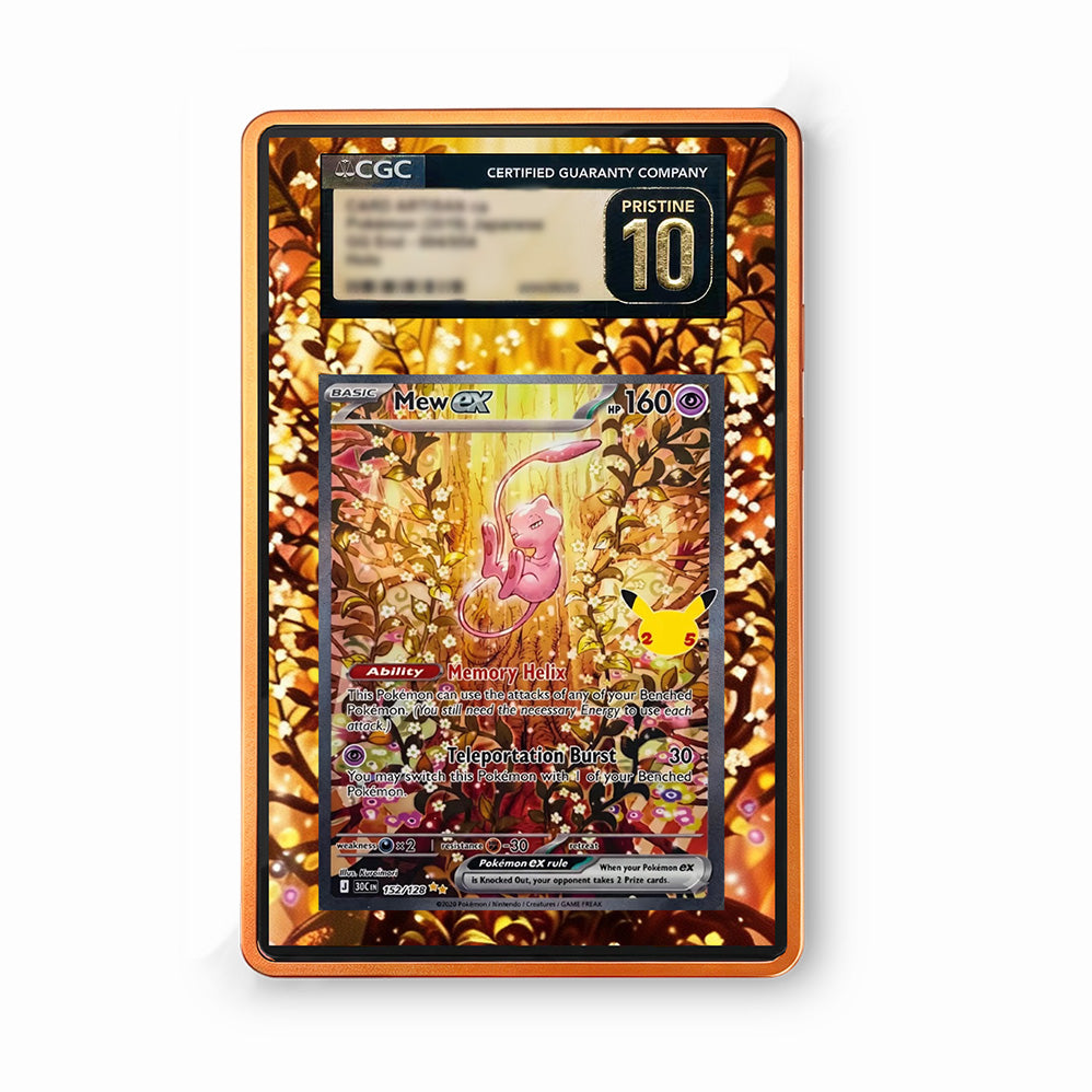 Mew 152/128 30th Anniversary - Gradeguardian Extended Artwork For Psa / Cgc / Bgs / Tag