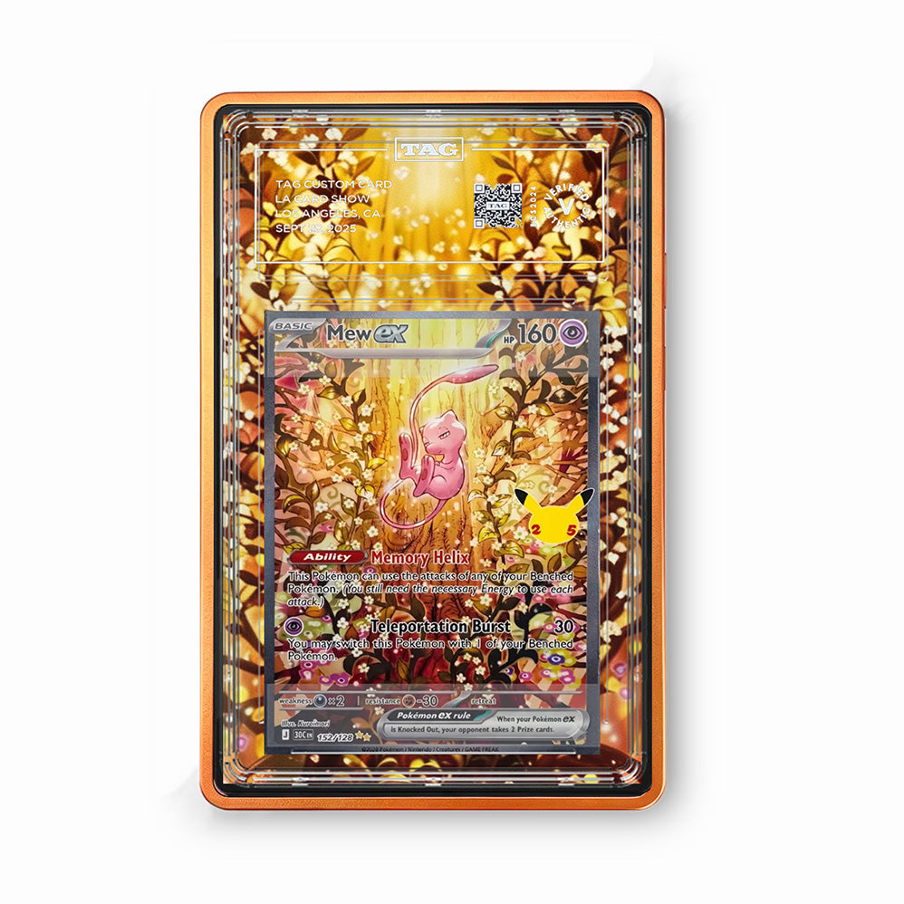 Mew 152/128 30th Anniversary - Gradeguardian Extended Artwork For Psa / Cgc / Bgs / Tag
