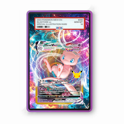 Mew Vmax 114/264 30th Anniversary - Gradeguardian Extended Artwork For Psa / Cgc / Bgs / Tag