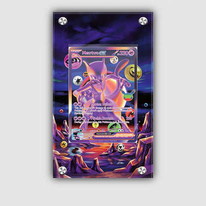 Mewtwo 157/128 30th Anniversary - Pokémon Extended Artwork Protective Card Display Case Psa/cgc/tag/raw