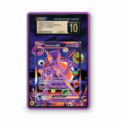 Mewtwo 157/128 30th Anniversary - Gradeguardian Extended Artwork For Psa / Cgc / Bgs / Tag