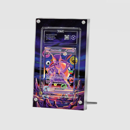 Mewtwo 157/128 30th Anniversary - Pokémon Extended Artwork Protective Card Display Case Psa/cgc/tag/raw