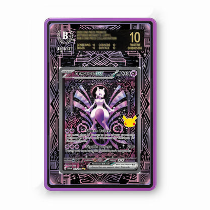 Mewtwo ex 151/128 - Gradeguardian Extended Artwork For Psa / Cgc / Bgs / Tag