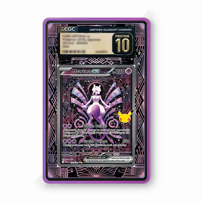 Mewtwo ex 151/128 - Gradeguardian Extended Artwork For Psa / Cgc / Bgs / Tag