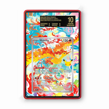 Moltres 130/128 - Gradeguardian Extended Artwork For Psa / Cgc / Bgs / Tag