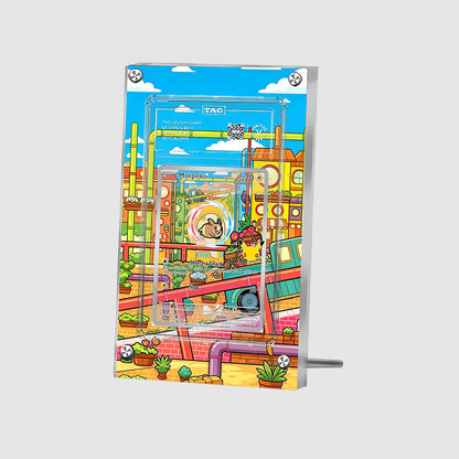 Morpeko 135/128 30th Anniversary - Pokémon Extended Artwork Protective Card Display Case Psa/cgc/tag/raw