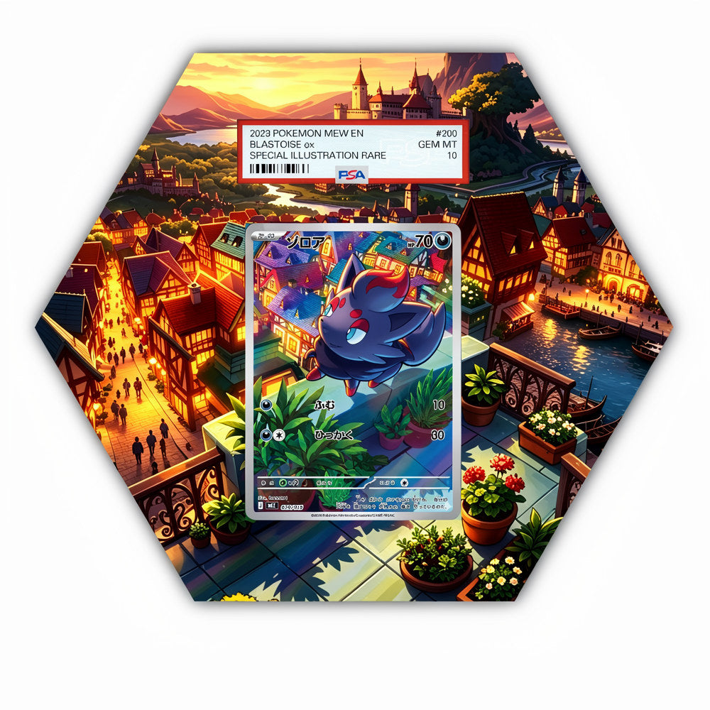 Crocalor 202/193 - Pokémon Octax Extended Artwork Protective Card Wall Display Case