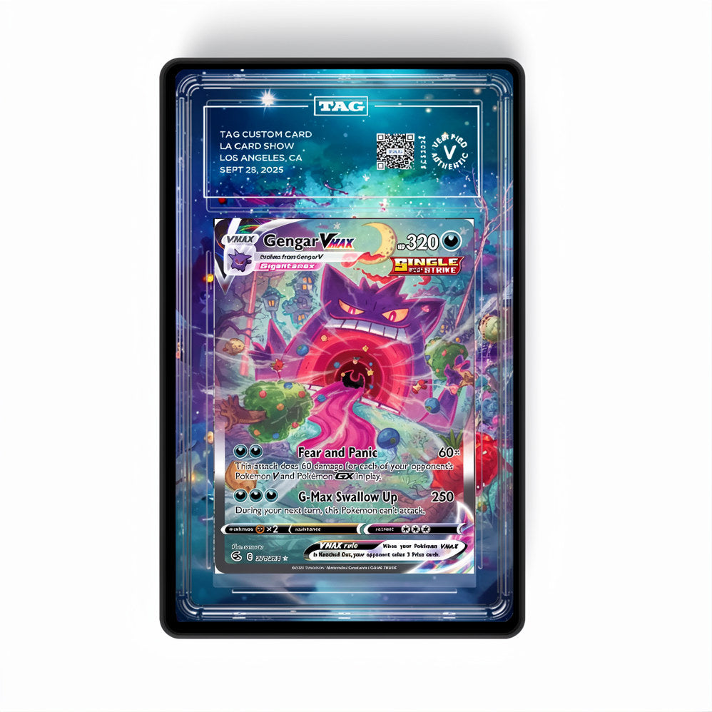 Gengar VMAX 271/264 - GradeGuardian Extended artwork for PSA / CGC / BGS / TAG