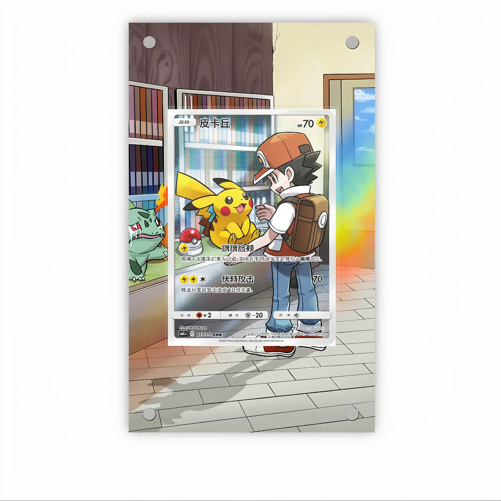 Pikachu - Cosmic Eclipse #241 - Pokémon Extended Artwork Protective Card Display Case Psa/cgc/tag/raw