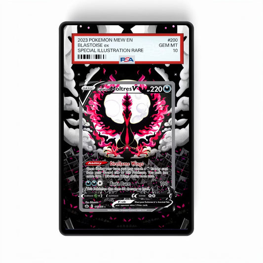 Galarian Moltres V 177/198 - Gradeguardian Extended Artwork For Psa / Cgc / Bgs / Tag