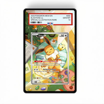 Eevee - 173 - GradeGuardian Extended artwork for PSA / CGC / BGS / TAG