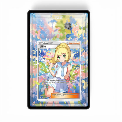 Lillie (Full Art) 151/156 - Gradeguardian Extended Artwork For Psa / Cgc / Bgs / Tag