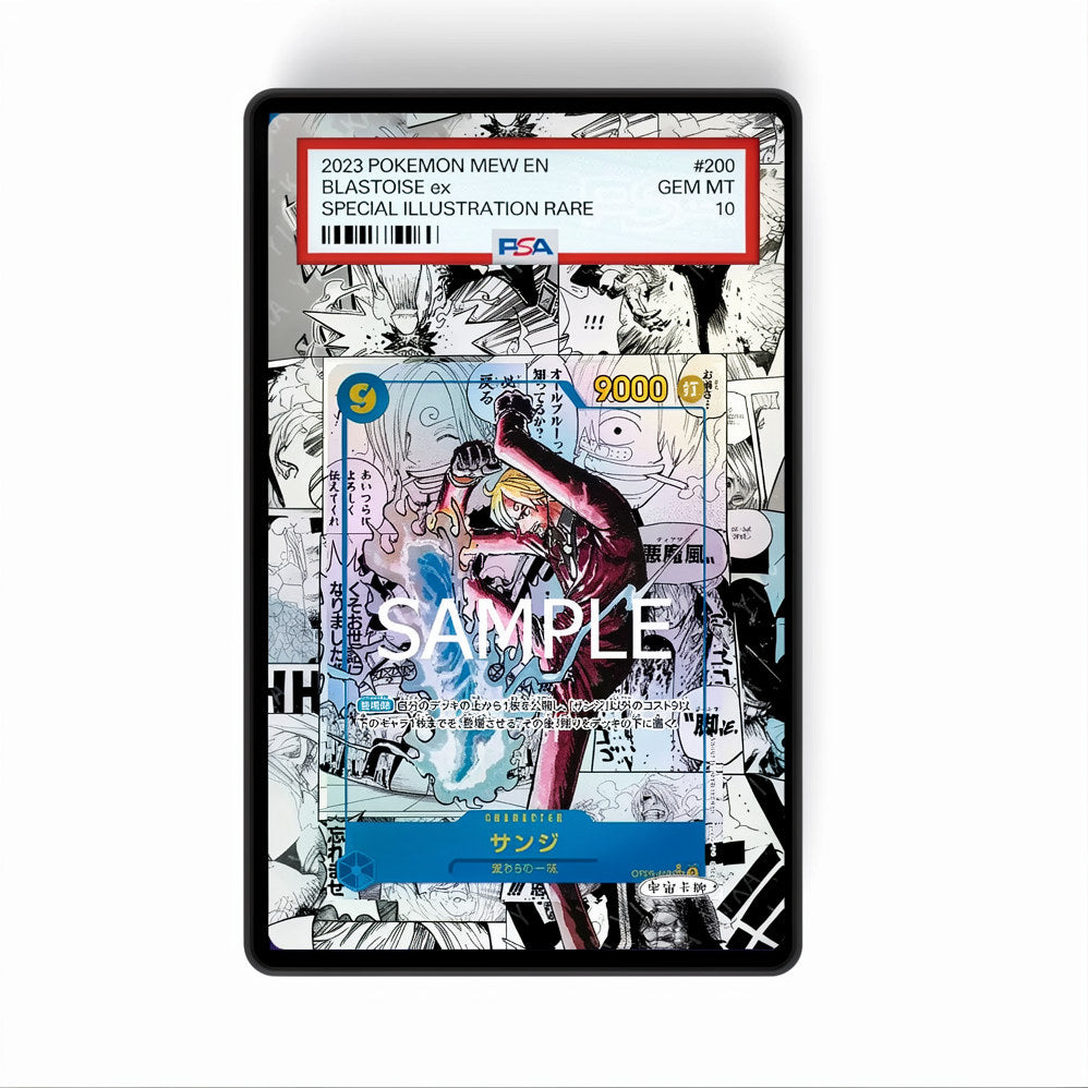 Sanji Manga PRB-02 - Gradeguardian Extended Artwork For Psa / Cgc / Bgs / Tag