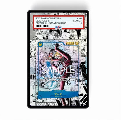 Sanji Manga PRB-02 - Gradeguardian Extended Artwork For Psa / Cgc / Bgs / Tag