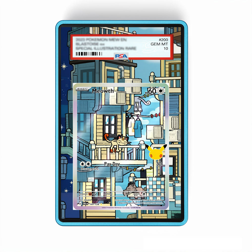 Meowth - 144/128 - Gradeguardian Extended Artwork For Psa / Cgc / Bgs / Tag