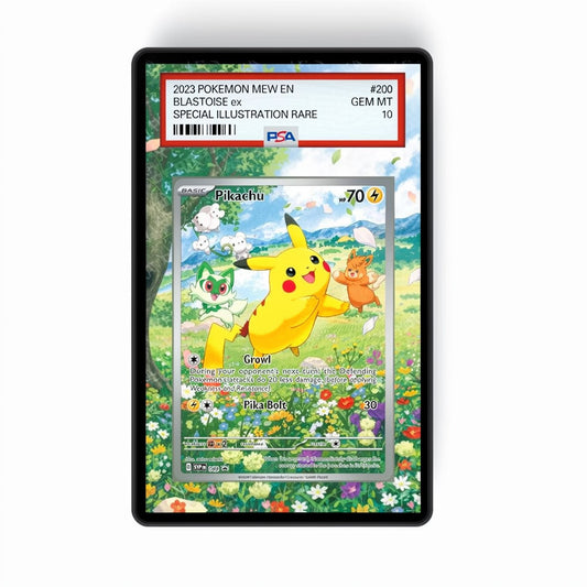 Pikachu #88 - Gradeguardian Extended Artwork For Psa / Cgc / Bgs / Tag