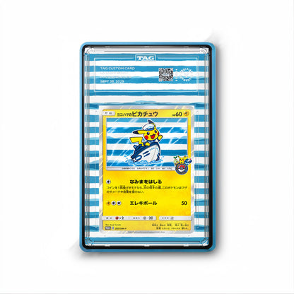 Yokohama's Pikachu - Gradeguardian Extended Artwork For Psa / Cgc / Bgs / Tag