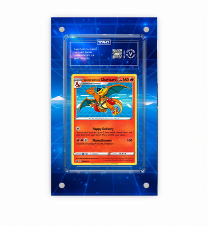 special delivery charizard - Pokémon Extended Artwork Protective Card Display Case Psa/cgc/tag/raw