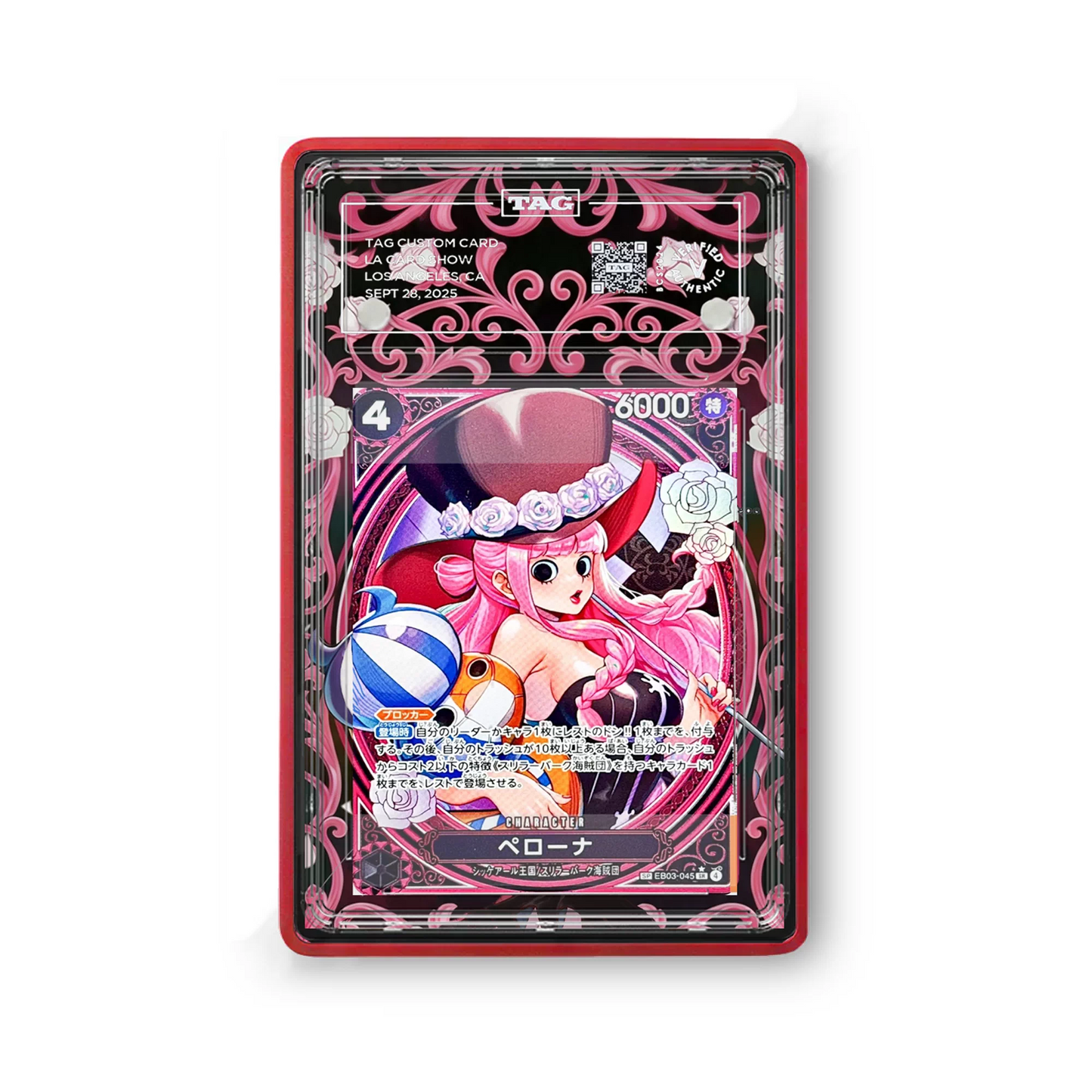 Perona EB03-045 - Gradeguardian Extended Artwork For Psa / Cgc / Bgs / Tag