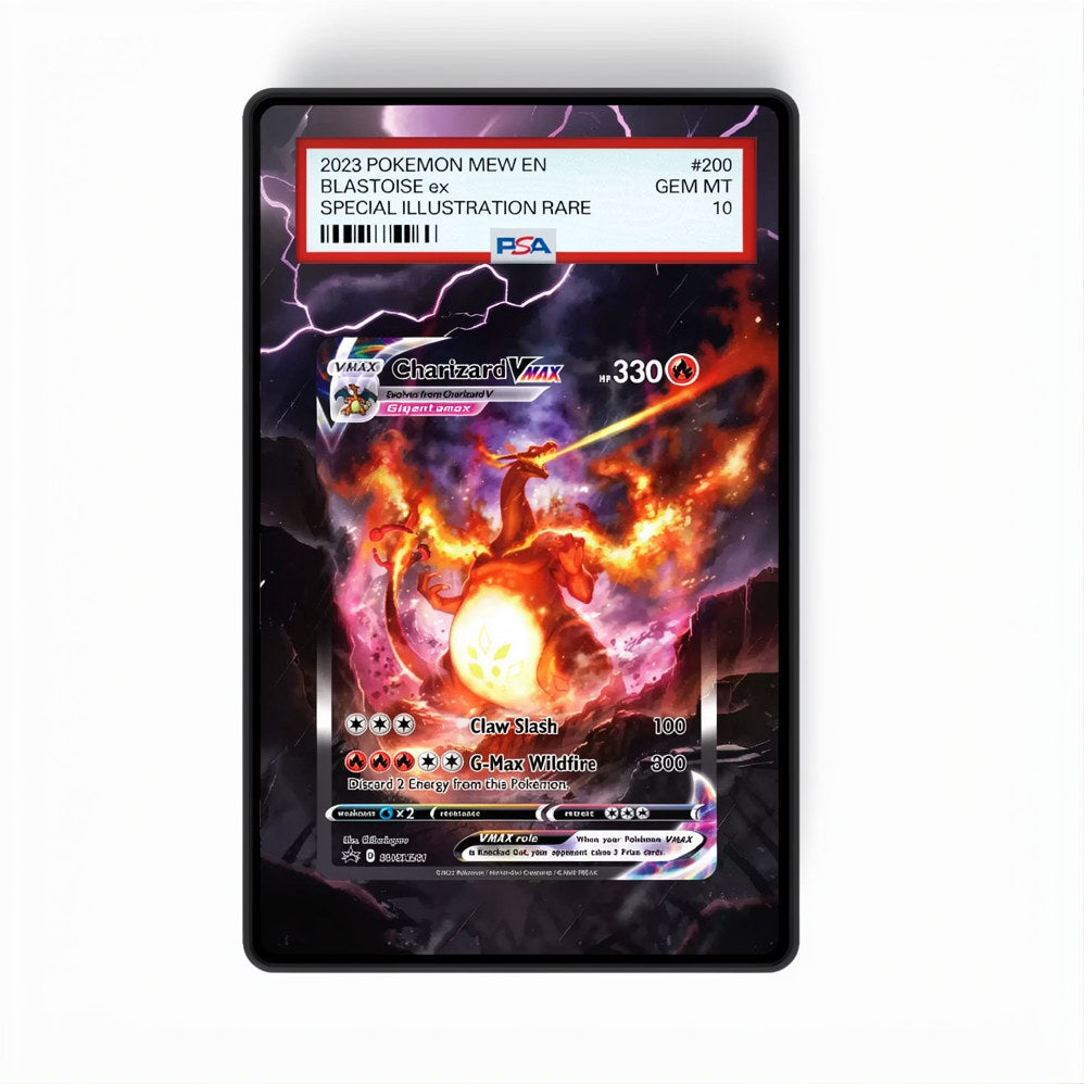 Charizard VMax #SWSH261 - Gradeguardian Extended Artwork For Psa / Cgc / Bgs / Tag