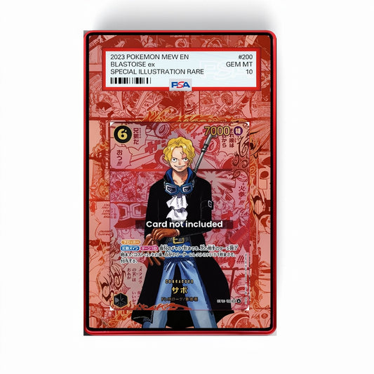 Sabo OP13-120 Red Manga - Gradeguardian Extended Artwork For Psa / Cgc / Bgs / Tag