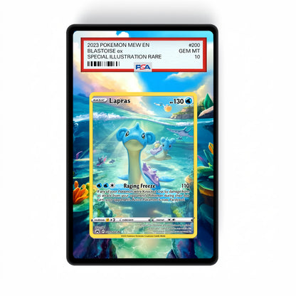 Lapras GG05 - Gradeguardian Extended Artwork For Psa / Cgc / Bgs / Tag