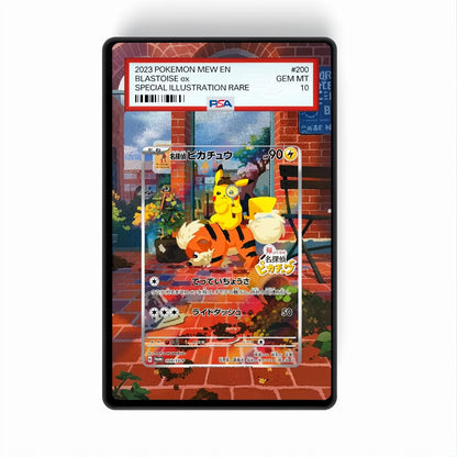 Detective Pikachu 098/SV-P - GradeGuardian Extended artwork for PSA / CGC / BGS / TAG