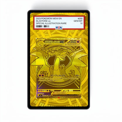 Mega Charizard X ex 130/094 - GradeGuardian Extended artwork for PSA / CGC / BGS / TAG