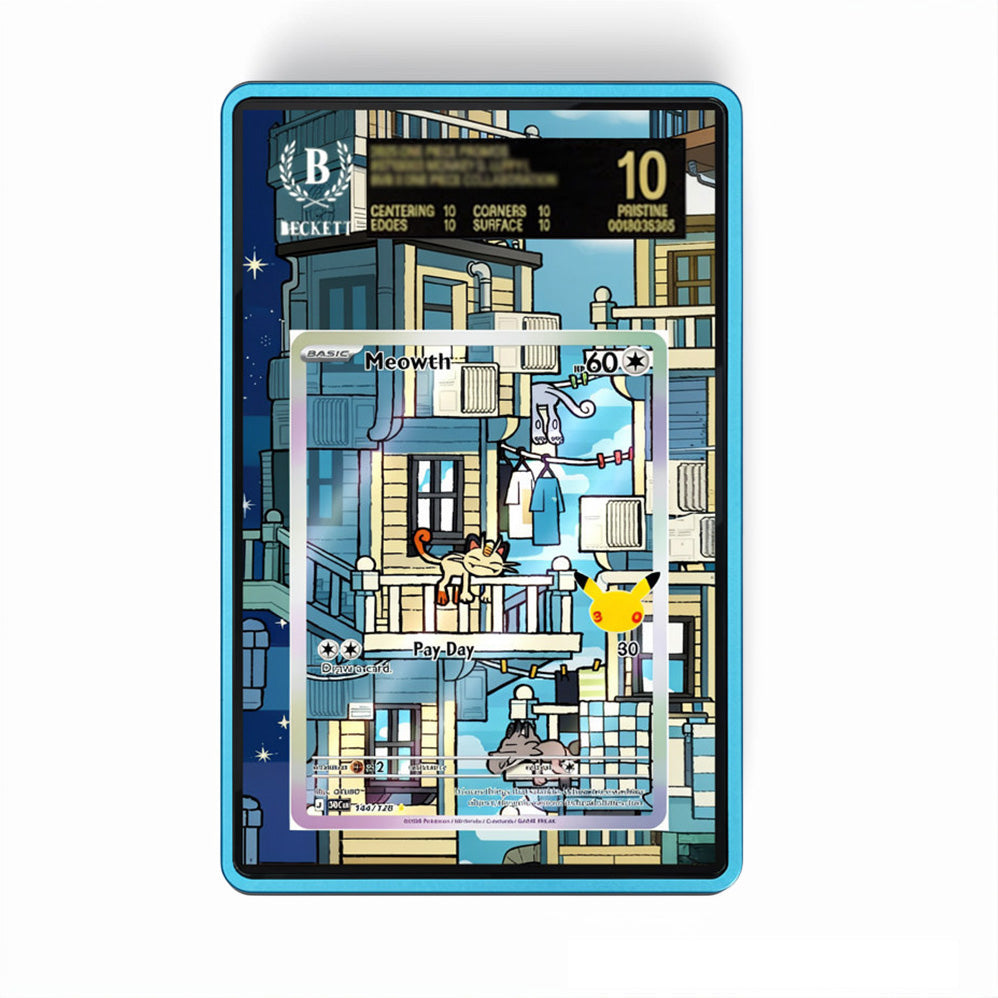 Meowth - 144/128 - Gradeguardian Extended Artwork For Psa / Cgc / Bgs / Tag