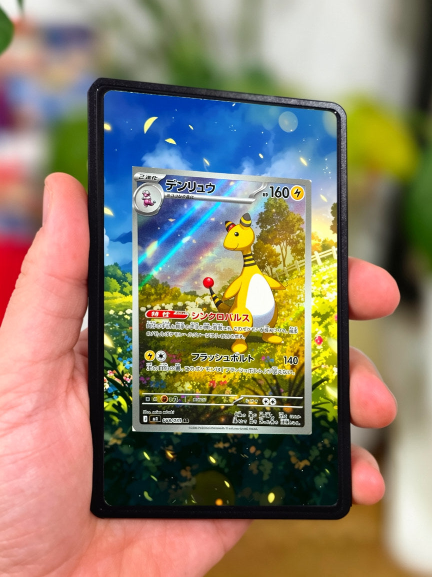 Ampharos 090/086 - GradeGuardian Extended artwork for PSA / CGC / BGS / TAG