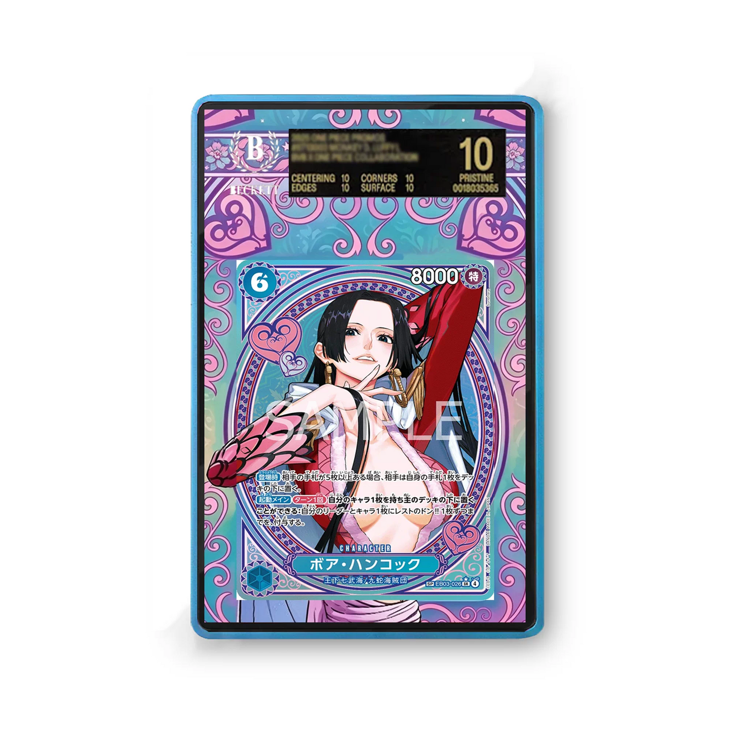 Boa Hancock EB03-026 - Gradeguardian Extended Artwork For Psa / Cgc / Bgs / Tag