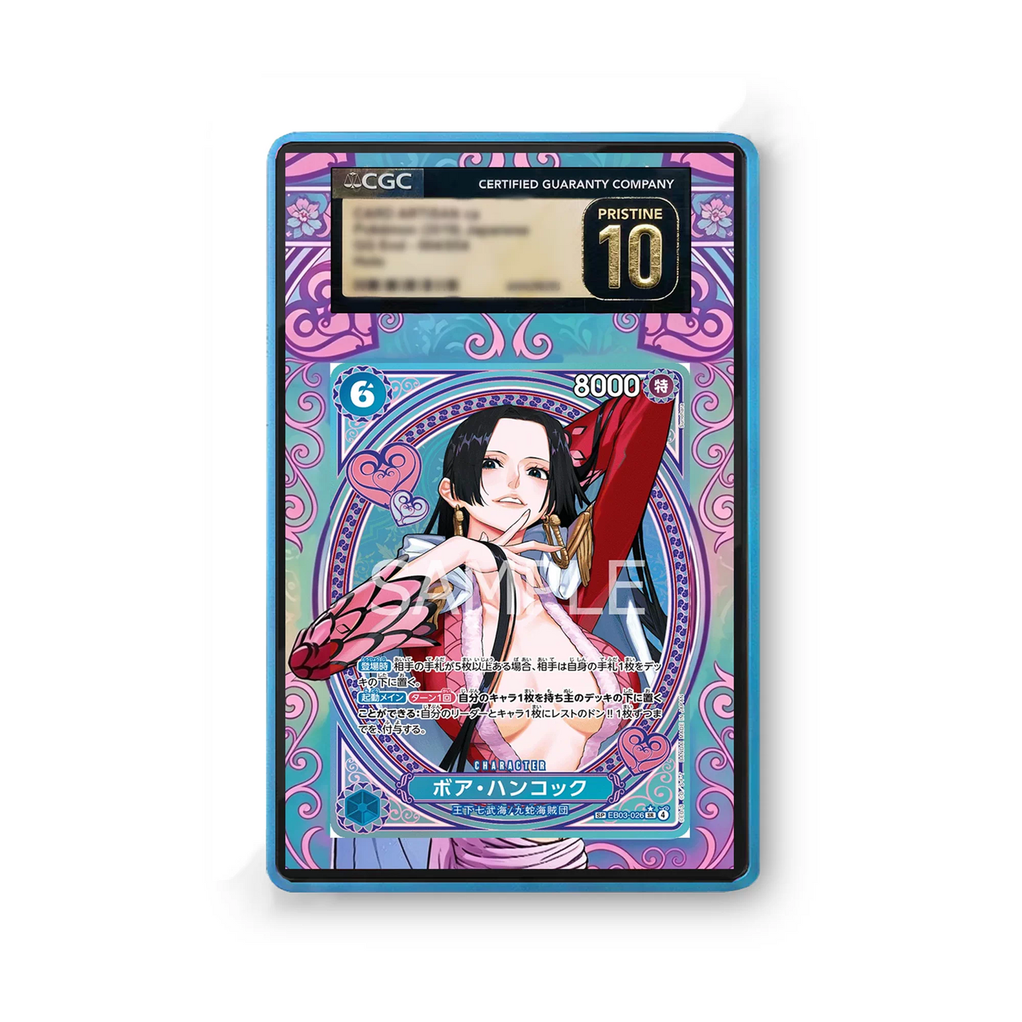 Boa Hancock EB03-026 - Gradeguardian Extended Artwork For Psa / Cgc / Bgs / Tag