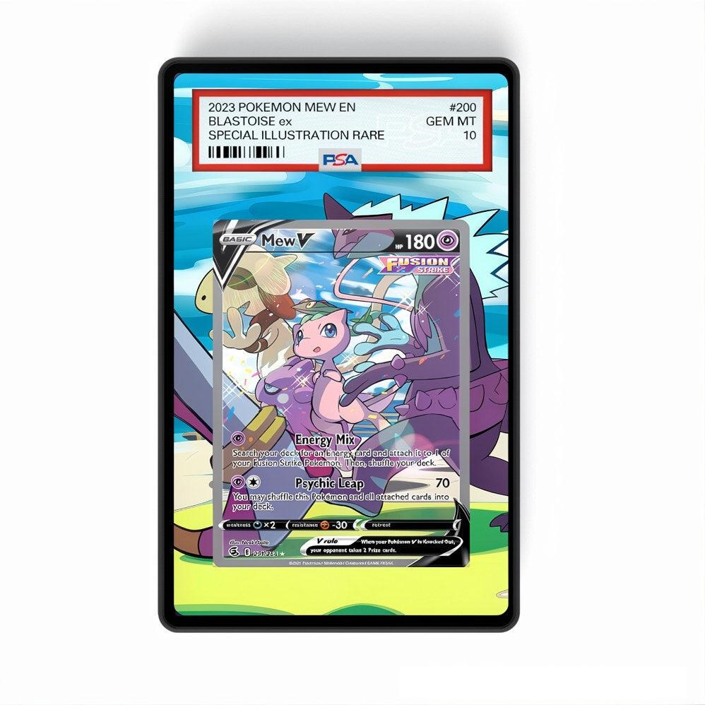 Mew V - 251/264 - GradeGuardian Extended artwork for PSA / CGC / BGS / TAG