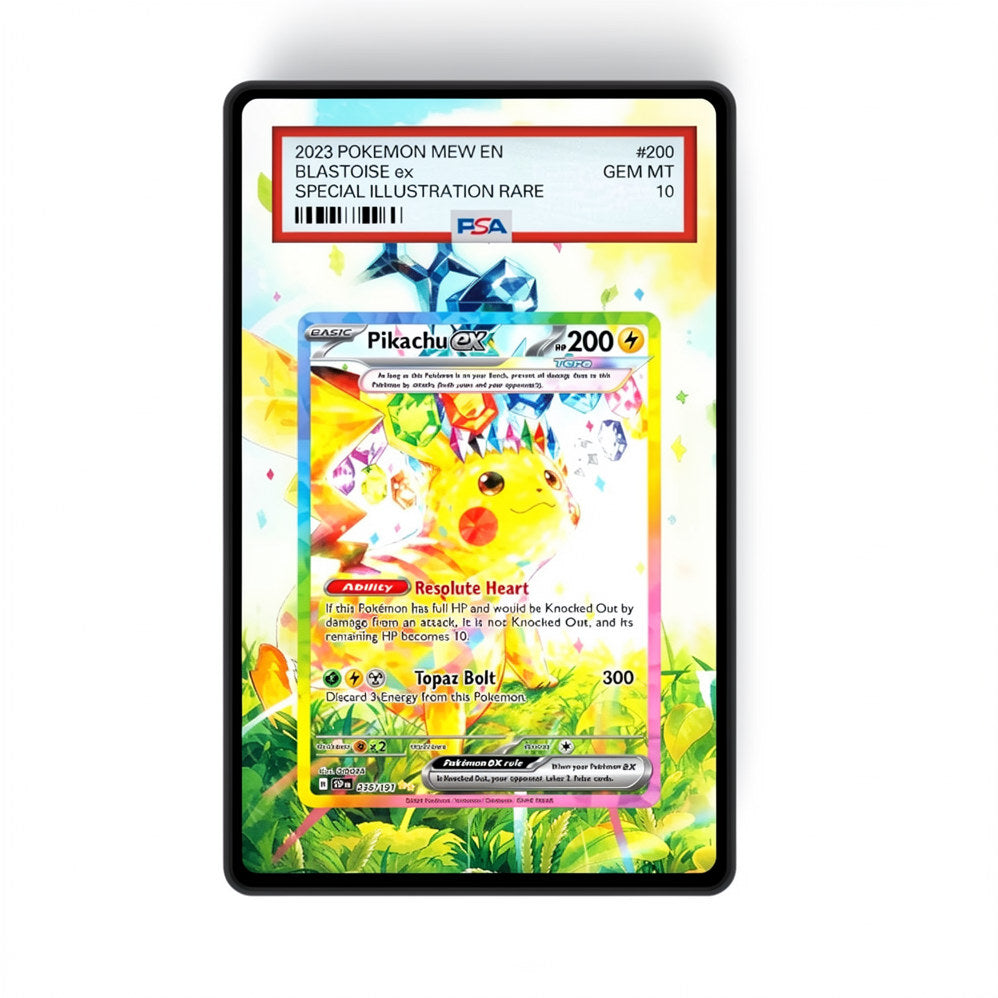 Pikachu ex - 238/191 - GradeGuardian Extended artwork for PSA / CGC / BGS / TAG