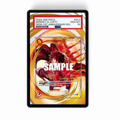 Monkey.D.Luffy 012 - Gradeguardian Extended Artwork For Psa / Cgc / Bgs / Tag