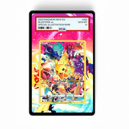 Pikachu 160/159 - Gradeguardian Extended Artwork For Psa / Cgc / Bgs / Tag